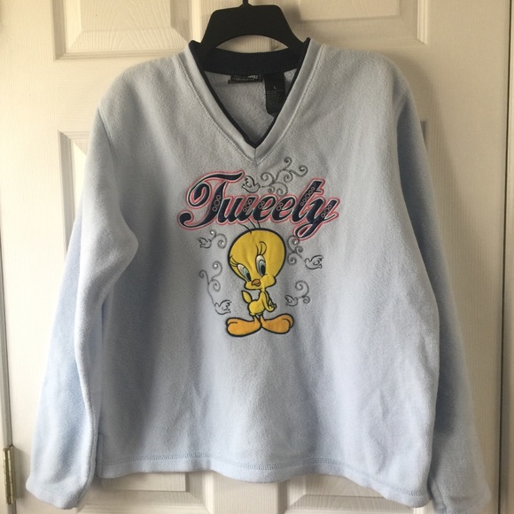 looney Tunes Sweaters - Tweety Fleece shirt